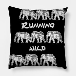 Running wild Pillow