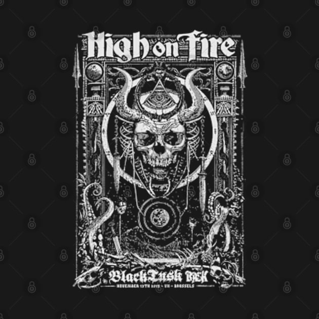 High On Fire by CosmicAngerDesign