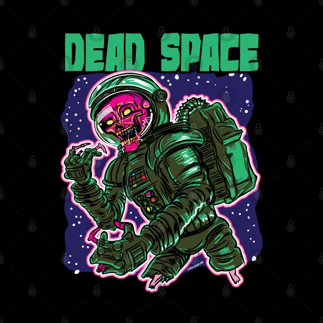 Dead Space Zombie Astronaut by eShirtLabs