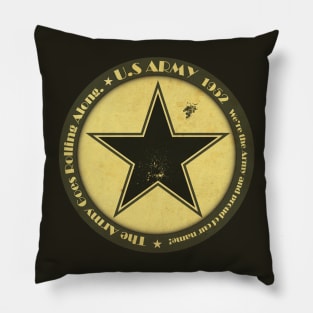 The Army Goes Rolling Along Pillow