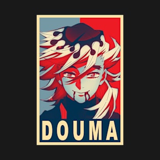 Douma Poster - demon slayer T-Shirt