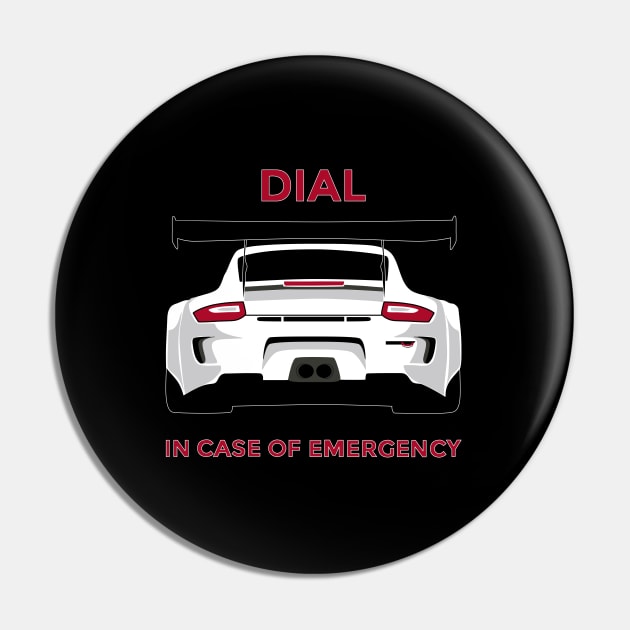 In Case Of Emergency Pin by IbisDesigns