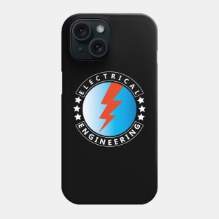 Electrical engineering logo electrician Phone Case