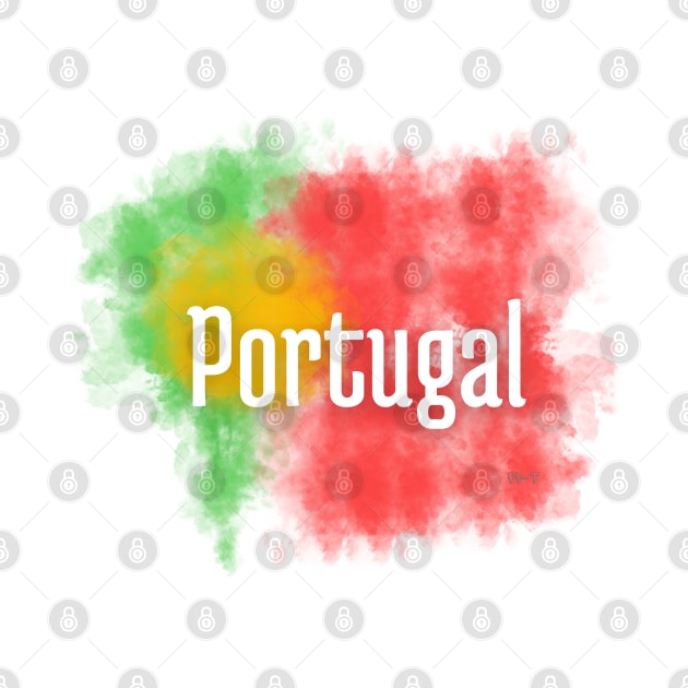 Portugal flag by Piedra Papel & Tijera