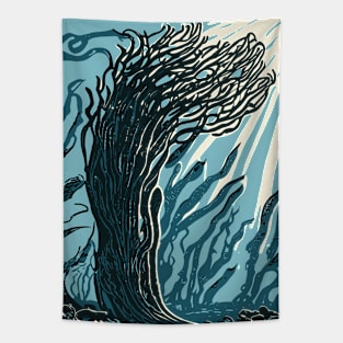 Algal Underwater World VIII Tapestry