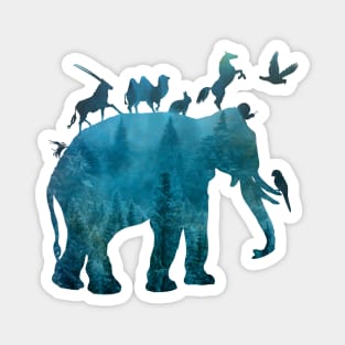 Animals family #animals Magnet