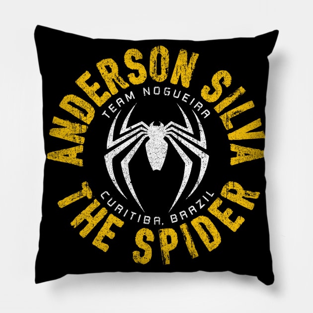 Anderson The Spider Silva Pillow by huckblade