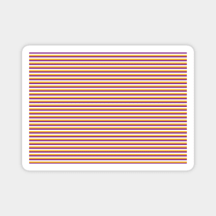 Suffragettes | Purple White Gold | Stripes | Women's Rights | Magnet