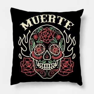 skull muerte Pillow