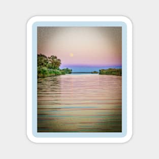 Colorful Danube landscape Magnet