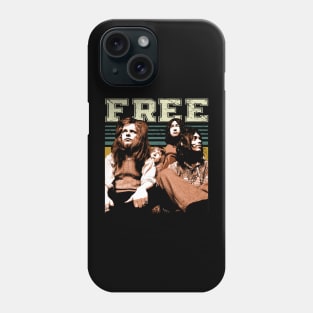 Wishing Well Wardrobe Frees Band Tees, Make Style Wishes Come True with Rock Legends Phone Case