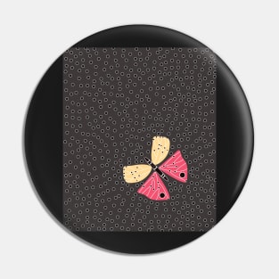 Butterfly on dark background Pin