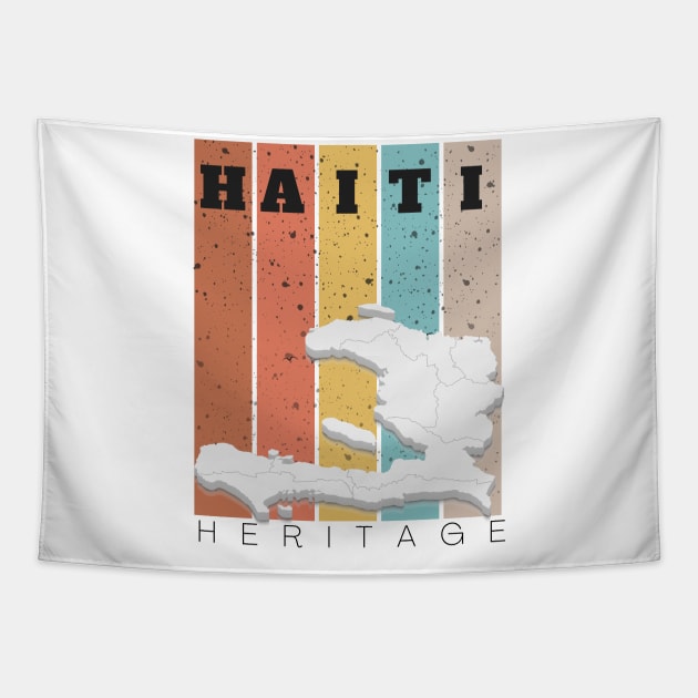 Haiti Pride Tapestry by Beyond TShirt