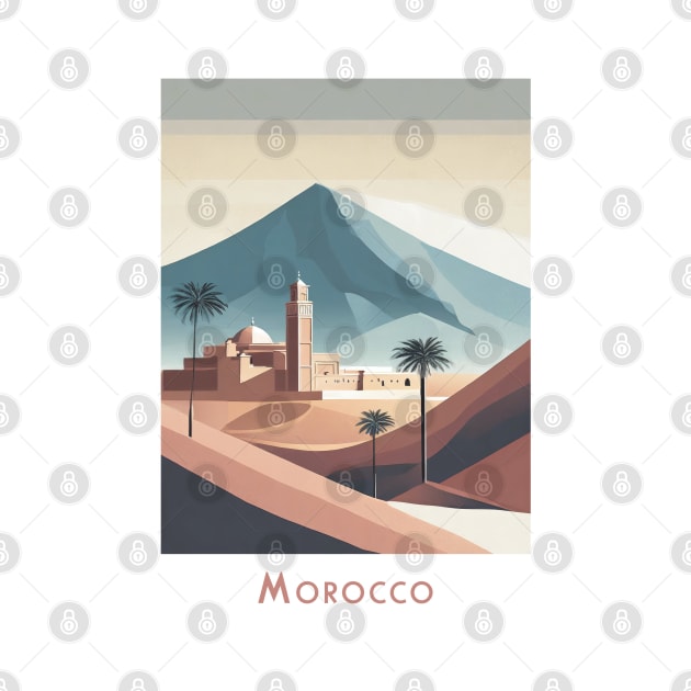 Enchanting Morocco Desert Landscape by POD24