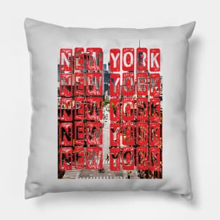 New York New York Pillow