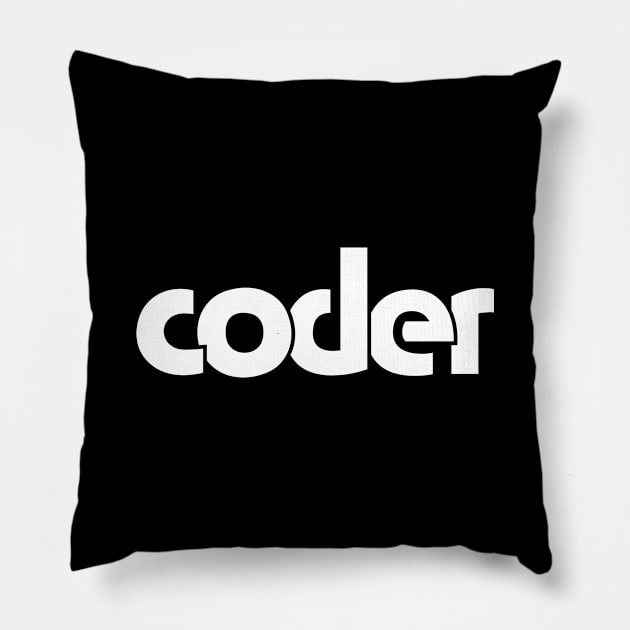 Coder Pillow by tinybiscuits