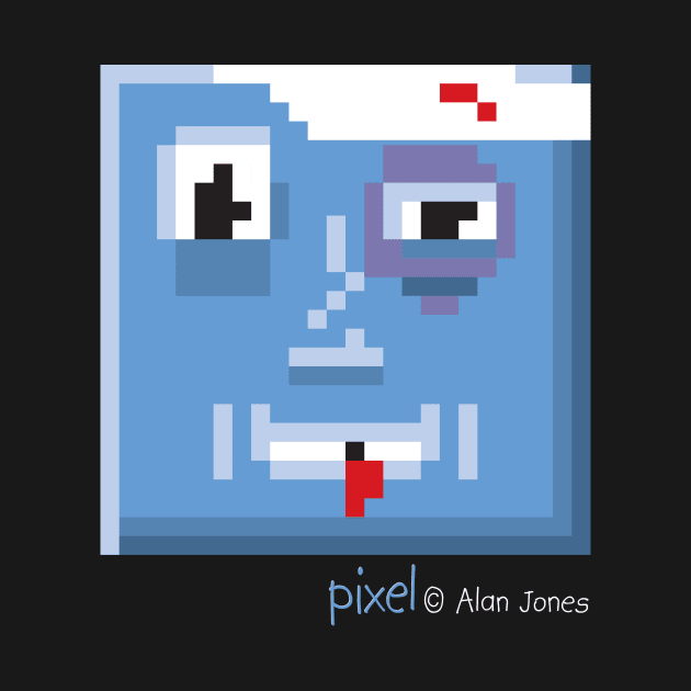 Pixel get's beat up by Alan Jones