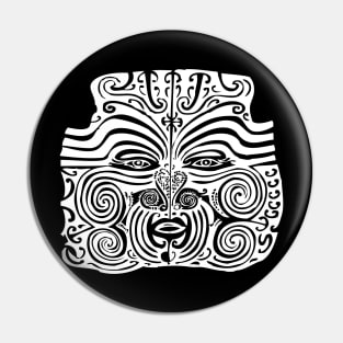 Maori Moko | Tribal Tattoo | New Zealand | Pin