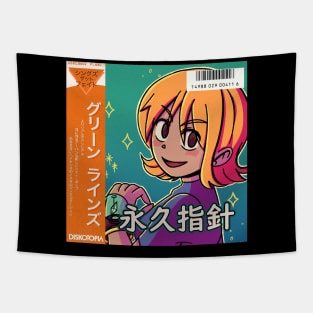 vaporwave anime aesthetic girl nami Tapestry