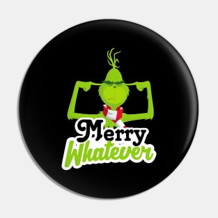 Funny Grinch Christmas Grinch Funny Gift Grinchmas Grinch Lovers Pin