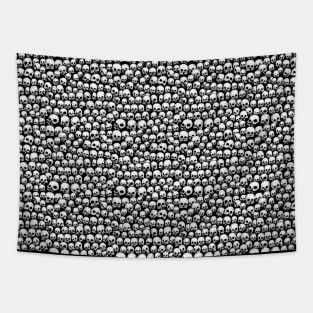 skull graveyard Tapestry