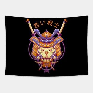 Bully Japanese Warrior Tapestry