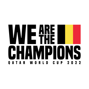 Qatar World Cup Champions 2022 - Belgium T-Shirt