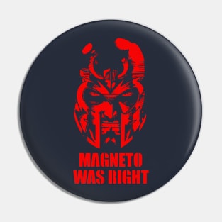 Magneto was Right Pin