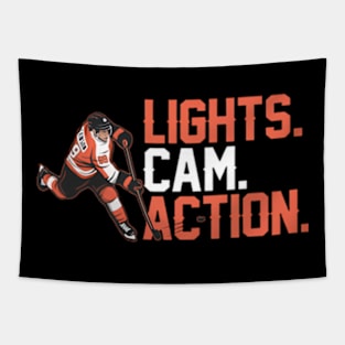 Cam Atkinson Lights. Cam. Action. Tapestry