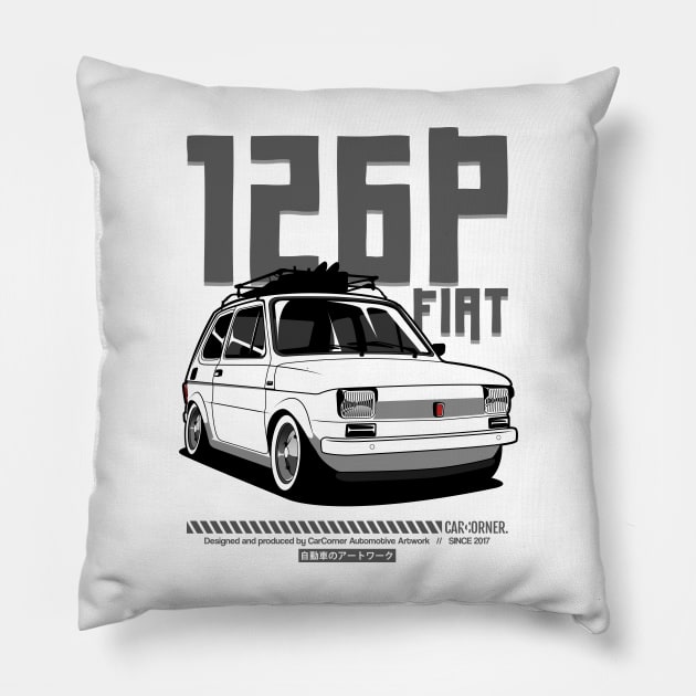 EDM - 126P - CarCorner Pillow by CarCorner - Automotive Artwork