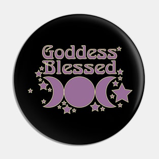 Goddess Blessed Pin