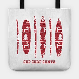 SUP Stand Up Paddle Board Christmas Tote