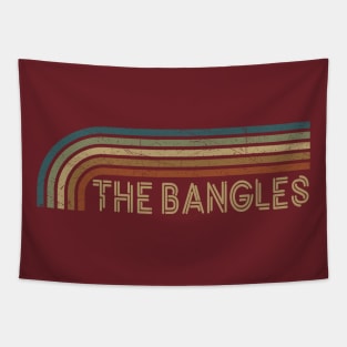 The Bangles Retro Stripes Tapestry