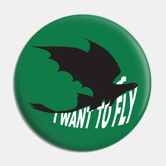 I want to fly Pin by theinkcat