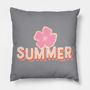 Summer Flower Pillow