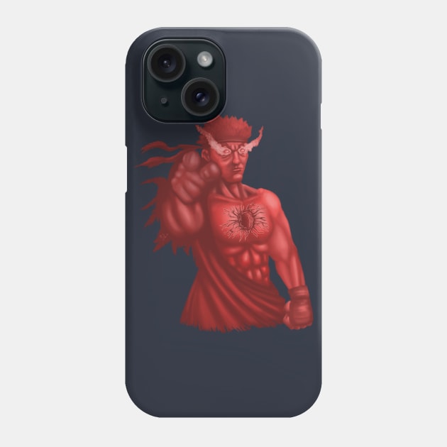 Satsui Ryu Phone Case by Diolicious