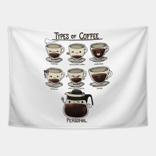 Type of Coffee Tapestry