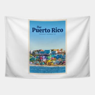 Visit Puerto Rico Tapestry