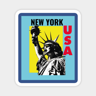 Statue of Liberty New York USA Magnet