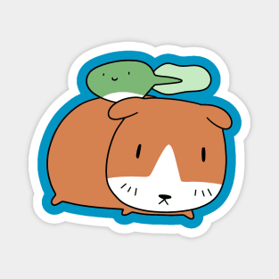 Guinea Pig and Tadpole Magnet