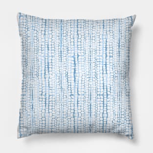 Blue Snake Pillow