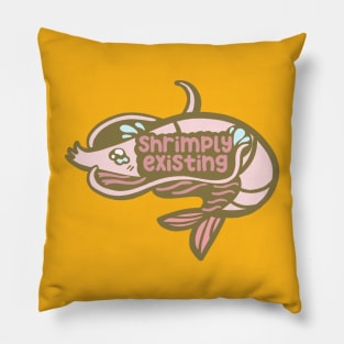 Shrimply Existing Pillow