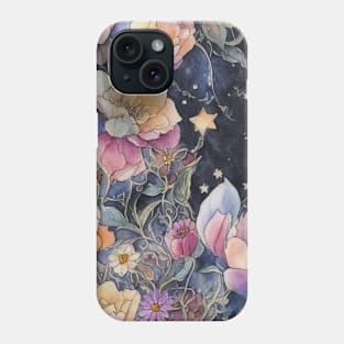 Magic Flowers Pattern Phone Case