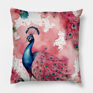 Peacock Pillow