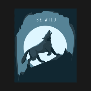 Wolf Double Exposure T-Shirt