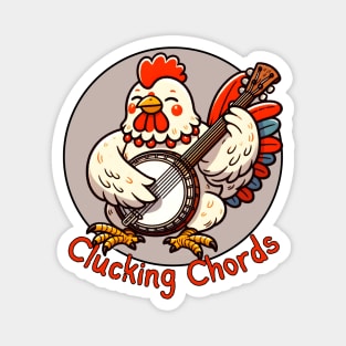 Banjo chicken Magnet