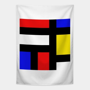 Inspired by Mondrian 2 Tapestry