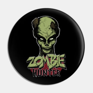 Zombie hunter Pin