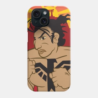 Aztec Samurai ready to kick butt! Phone Case