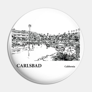 Carlsbad California Pin